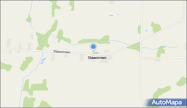 Staworowo, Staworowo, mapa Staworowo