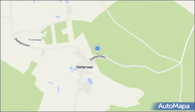 Stefanowo gmina Liniewo, Stefanowo, mapa Stefanowo gmina Liniewo