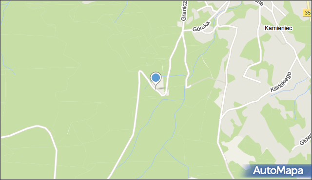 Stóg Izerski, Stóg Izerski, mapa Stóg Izerski