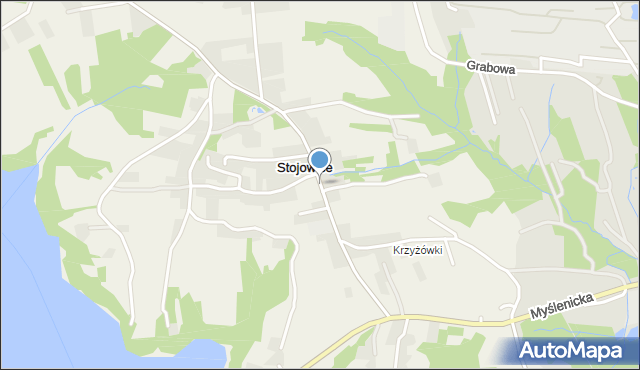 Stojowice, Stojowice, mapa Stojowice