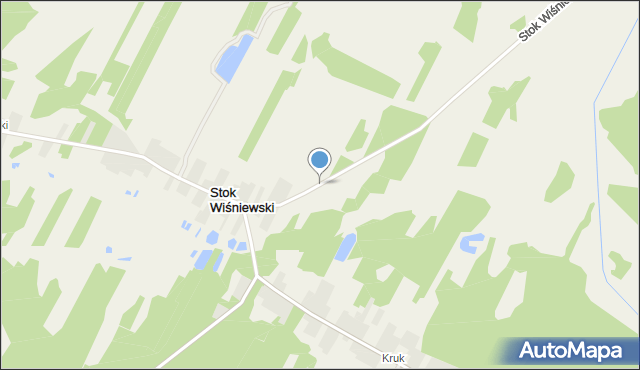 Stok Wiśniewski, Stok Wiśniewski, mapa Stok Wiśniewski