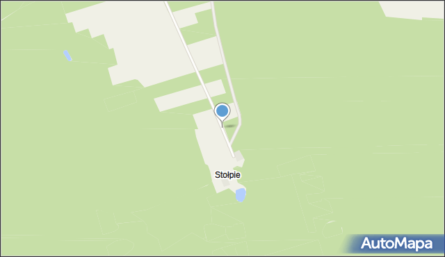 Stołpie gmina Polanów, Stołpie, mapa Stołpie gmina Polanów