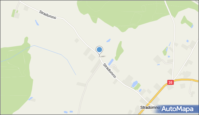 Stradomno, Stradomno, mapa Stradomno