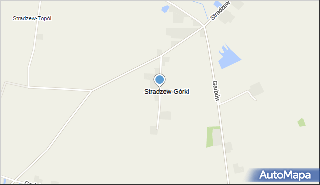 Stradzew-Górki, Stradzew-Górki, mapa Stradzew-Górki