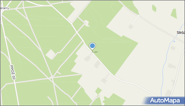 Stróżewice, Stróżewice, mapa Stróżewice