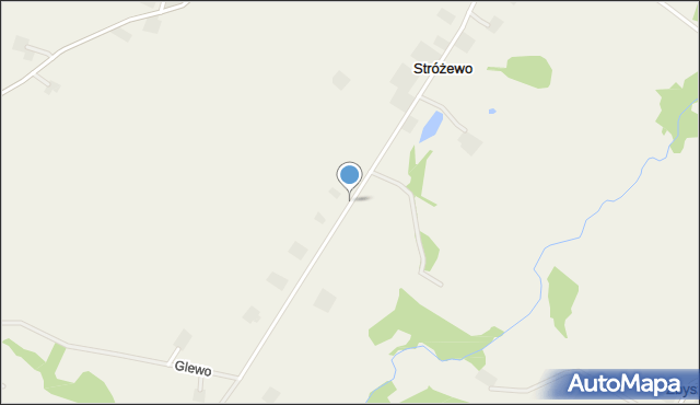 Stróżewo gmina Dobrzyń nad Wisłą, Stróżewo, mapa Stróżewo gmina Dobrzyń nad Wisłą