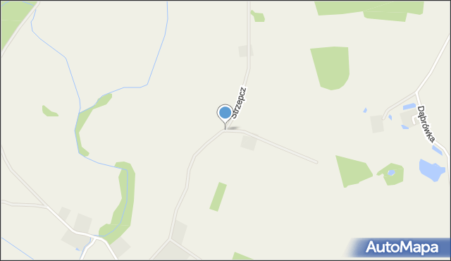 Strzepcz, Strzepcz, mapa Strzepcz