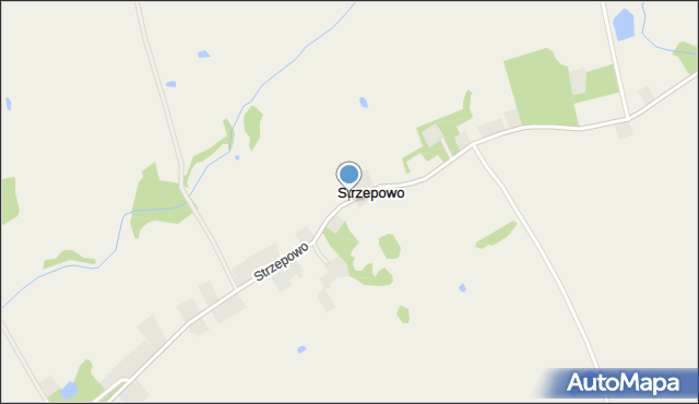Strzepowo, Strzepowo, mapa Strzepowo