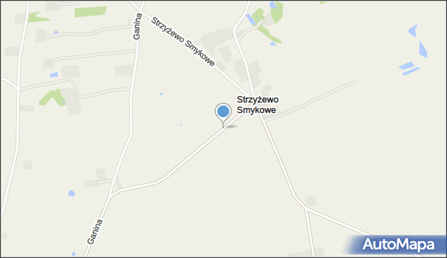 Strzyżewo Smykowe, Strzyżewo Smykowe, mapa Strzyżewo Smykowe