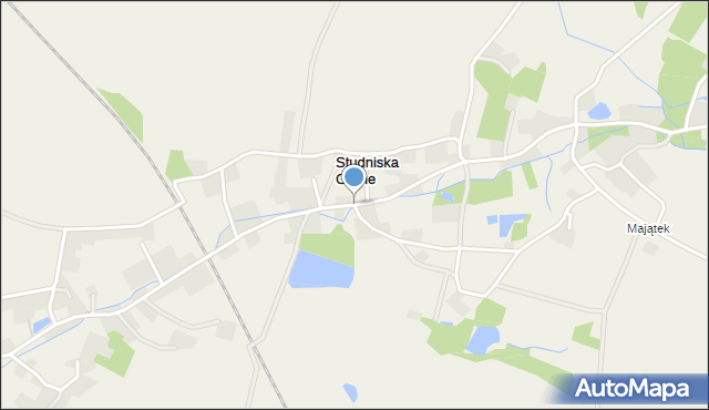 Studniska Górne, Studniska Górne, mapa Studniska Górne