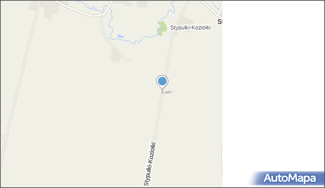 Stypułki-Święchy, Stypułki-Koziołki, mapa Stypułki-Święchy