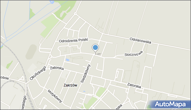 Wrocław, Stoczniowa, mapa Wrocławia