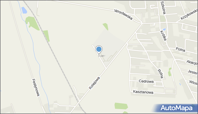 Dobrzykowice, Sukcesu, mapa Dobrzykowice