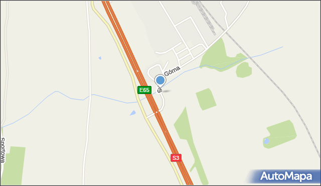 Sucha Górna, Sucha Górna, mapa Sucha Górna