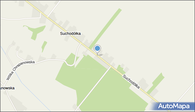 Suchodółka, Suchodółka, mapa Suchodółka