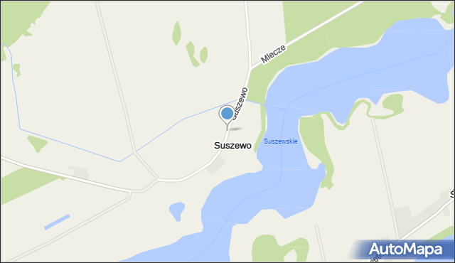Suszewo gmina Orchowo, Suszewo, mapa Suszewo gmina Orchowo