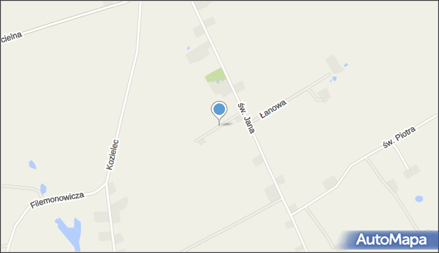 Biskupice gmina Łubianka, św. Macieja, mapa Biskupice gmina Łubianka