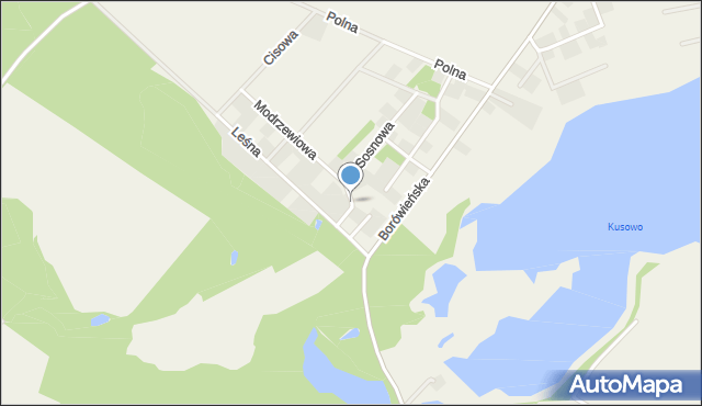 Dobrcz, Świerkowa, mapa Dobrcz