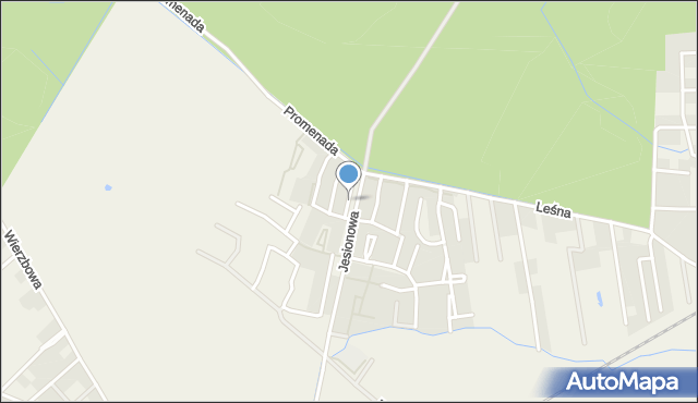 Dopiewiec, Świtezianki, mapa Dopiewiec