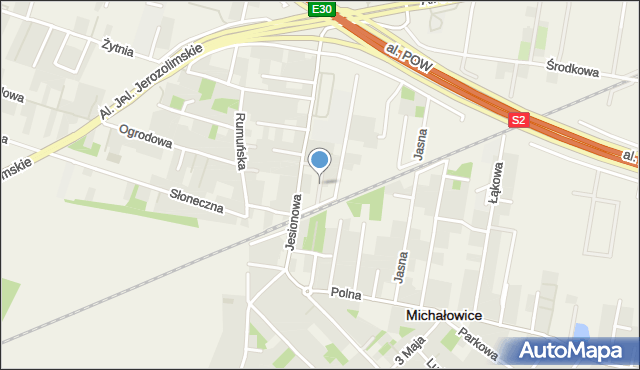 Michałowice powiat pruszkowski, św. Kazimierza, mapa Michałowice powiat pruszkowski