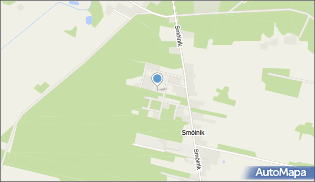 Smólnik gmina Włocławek, Świerkowa, mapa Smólnik gmina Włocławek