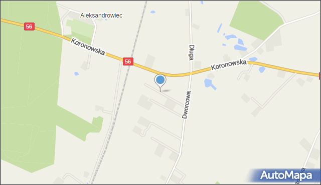 Stronno gmina Dobrcz, Swobodna, mapa Stronno gmina Dobrcz