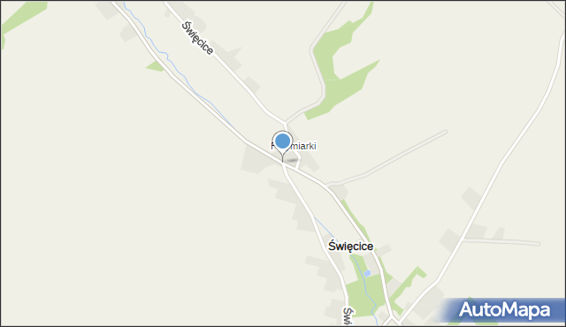 Święcice gmina Słaboszów, Święcice, mapa Święcice gmina Słaboszów