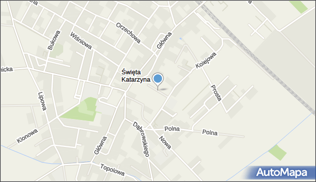 Święta Katarzyna gmina Siechnice, Święta Katarzyna, mapa Święta Katarzyna gmina Siechnice
