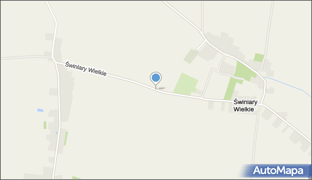 Świniary Wielkie, Świniary Wielkie, mapa Świniary Wielkie