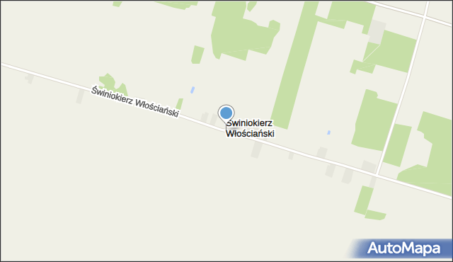 Świniokierz Włościański, Świniokierz Włościański, mapa Świniokierz Włościański