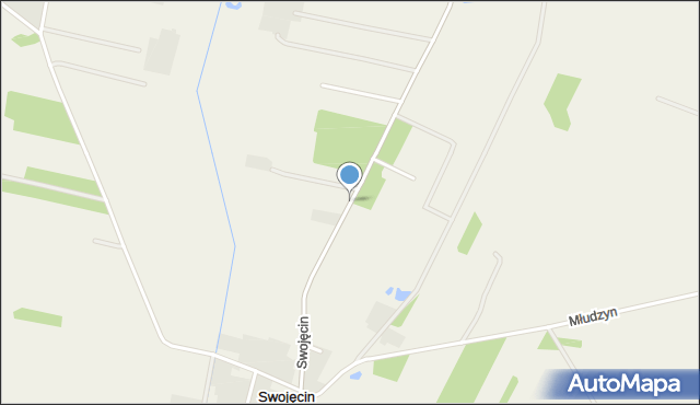 Swojęcin, Swojęcin, mapa Swojęcin