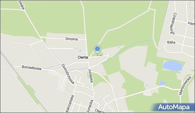 Wrocław, Świerkowa, mapa Wrocławia