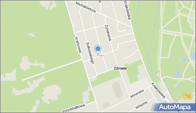 Łódź, Syrokomli Władysława, mapa Łodzi