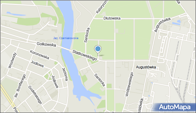 Warszawa, Sypniewska, mapa Warszawy