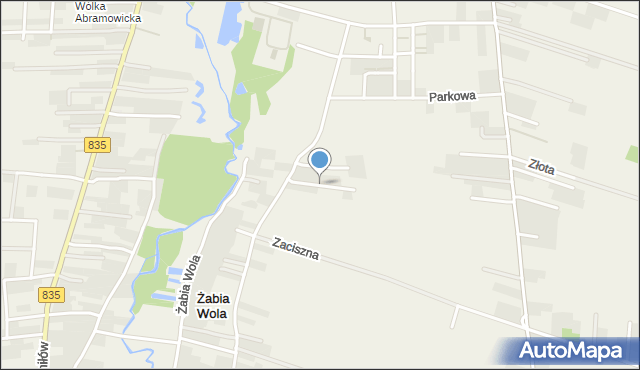 Dominów gmina Głusk, Szczęśliwa, mapa Dominów gmina Głusk