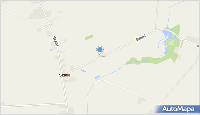 Szatki gmina Choceń, Szatki, mapa Szatki gmina Choceń