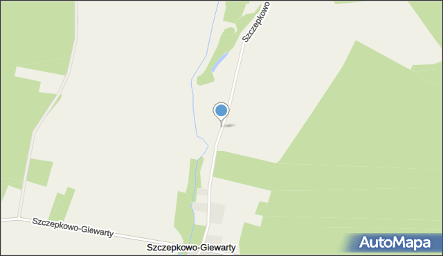 Szczepkowo-Giewarty, Szczepkowo-Giewarty, mapa Szczepkowo-Giewarty