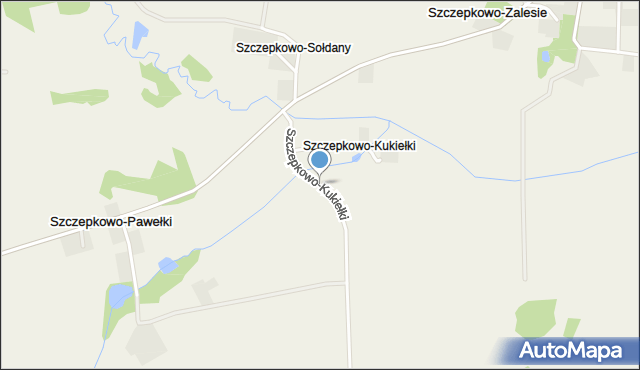 Szczepkowo-Kukiełki, Szczepkowo-Kukiełki, mapa Szczepkowo-Kukiełki