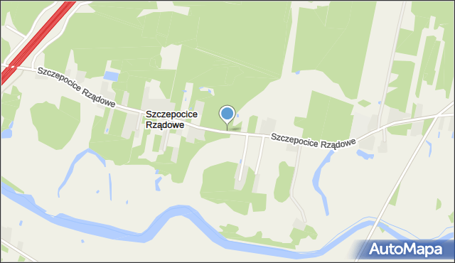 Szczepocice Rządowe, Szczepocice Rządowe, mapa Szczepocice Rządowe