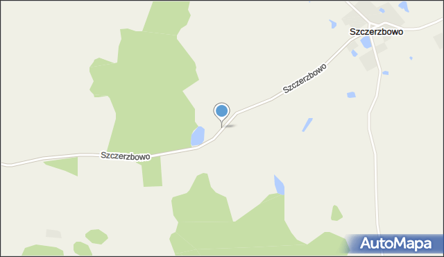 Szczerzbowo, Szczerzbowo, mapa Szczerzbowo