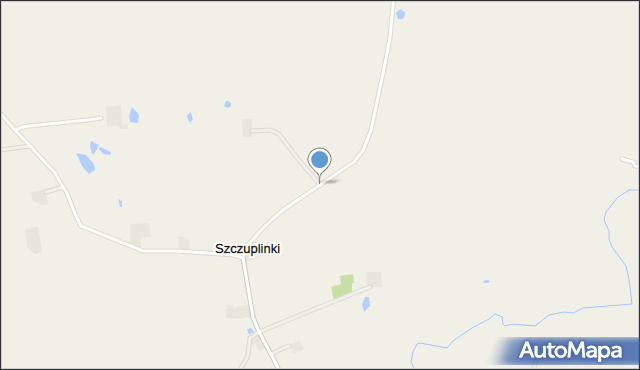 Szczuplinki, Szczuplinki, mapa Szczuplinki