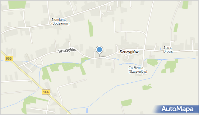 Szczygłów, Szczygłów, mapa Szczygłów