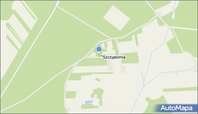 Szczypiornia, Szczypiornia, mapa Szczypiornia