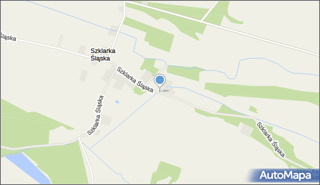 Szklarka Śląska, Szklarka Śląska, mapa Szklarka Śląska