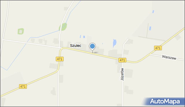 Szulec, Szulec, mapa Szulec