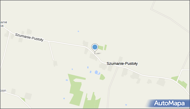 Szumanie-Pustoły, Szumanie-Pustoły, mapa Szumanie-Pustoły