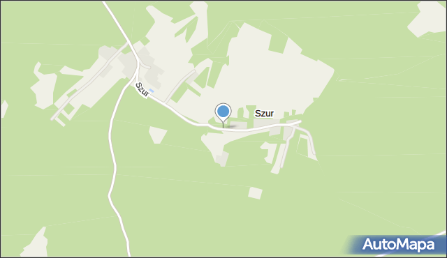 Szur, Szur, mapa Szur