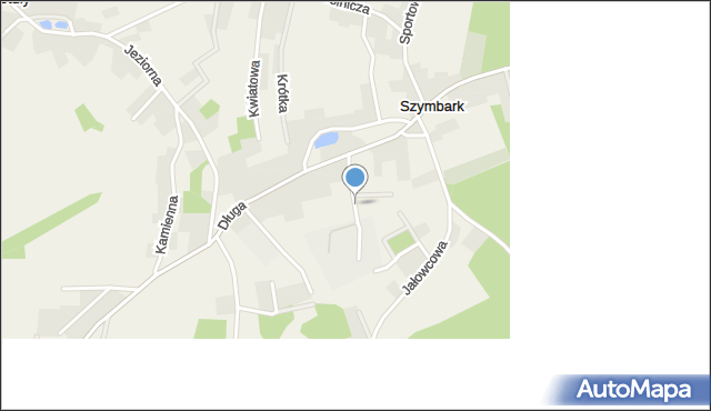 Szymbark gmina Stężyca, Szkolna, mapa Szymbark gmina Stężyca