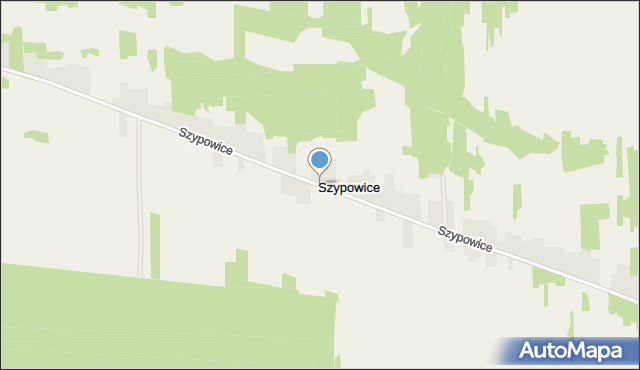 Szypowice, Szypowice, mapa Szypowice