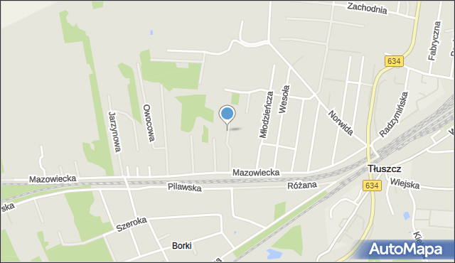 Tłuszcz powiat wołomiński, Szymborskiej Wisławy, mapa Tłuszcz powiat wołomiński